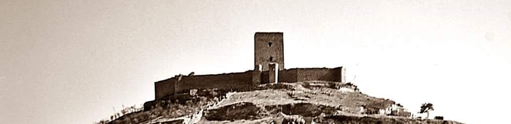 Castillo de Alcaudete antes de la restauración