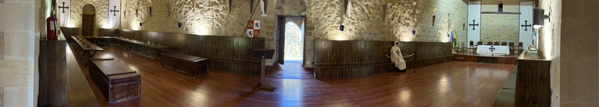 Sala capitular castillo de Alcaudete