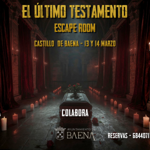 Escape Room. Ultimo Testamento Baena